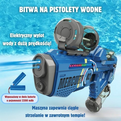WOOPIE Pistolet na Wodę Elektryczny Automatyczny Merkury