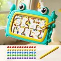 WOOPIE Tablica Magnetyczna Montessori Labirynt Krab Turkusowa