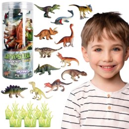 WOOPIE Zestaw Figurki Dinozaury 18 szt. - wersja 2