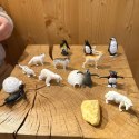 WOOPIE Zestaw Figurki Zwierzęta Arktyczne 16 szt.