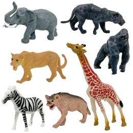 WOOPIE Zestaw Figurki Zwierzęta Safari 34 szt.