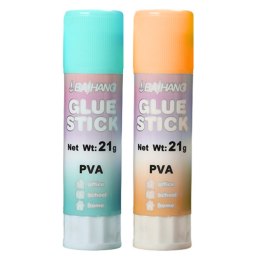 Klej W Sztyfcie Szkolny Biurowy Pastelowy 21g