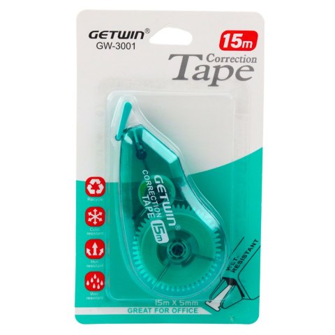 Korektor W Taśmie Myszka Szkolny Biurowy 15m x 5mm Zielony