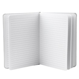 Notatnik Zeszyt Planner W Linie Liście Monstera Gumka A5 80 Kartek