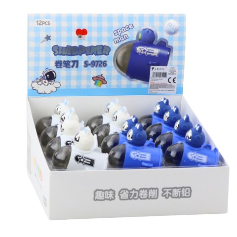 Strugaczka Temperówka Do Grubych Cienkich Kredek Statek Kosmiczny Kosmita