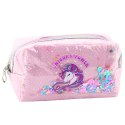 Piórnik Szkolny Z Opaską Jednorożec Konfetti Różowy 20cm