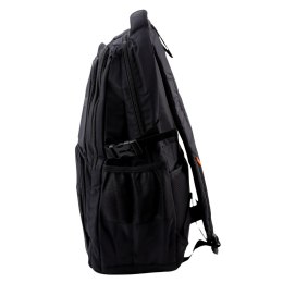 Plecak Miejski Funkcjonalny 9 Kieszeni Czarny 35L 48cm