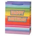 Torba Prezentowa Urodzinowa Happy Birthday 23 x 18 x 10cm