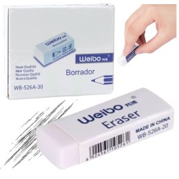Gumka Do Mazania Biała Szkolna Biurowa WB-526A -30 4cm