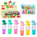 Zestaw Mini Zakreślacze Z Dinozaurem W Etui Kolorowe 6szt 8cm