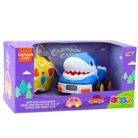 Autko Zdalnie Sterowne RC Dla Malucha Rekin Niebieski