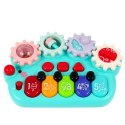 Pianinko Interaktywne Dla Dzieci Koła Zębate Niebieskie