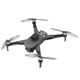 Dron Y329 Kamera HD WIFI Światła LED Aplikacja Czarny Karbonowy