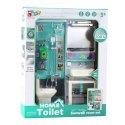 Łazienka Zabawkowa Prysznic Zlew Toaleta Światła Dźwięki Akcesoria