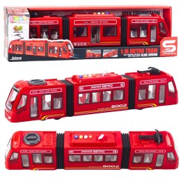 Metro Miejskie Tramwaj Otwierane Drzwi Światła Dźwięki Czerwone 1:16