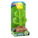 Zabawka Wodna Kaktus Z Papugą Obracający się 360° Zielony