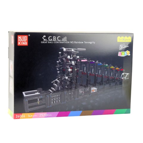 Klocki Konstrukcyjne Tor Na Kulki Z Silnikiem Elektrycznym 2520 el.