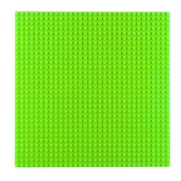Płyta Plansza Konstrukcyjna Do Klocków Budowania Jasnozielona 25,5x25,5 cm