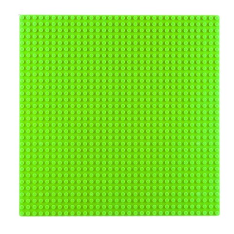 Płyta Plansza Konstrukcyjna Do Klocków Budowania Jasnozielona 25,5x25,5 cm