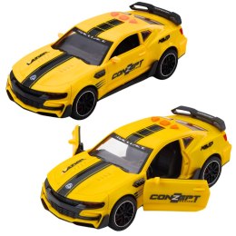 Samochód Sportowy Lazer Otwierane Drzwi Napęd Światła Dźwięki Mix