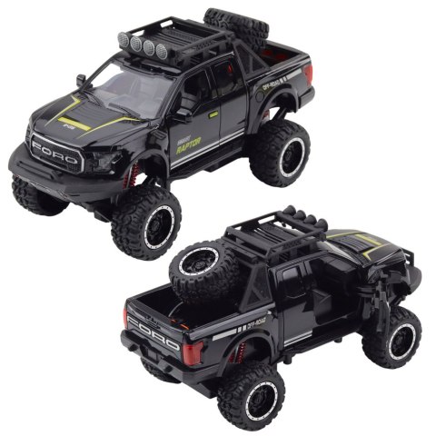 Samochód Terenowy Raptor Otwierane Drzwi Napęd Światła Dźwięki Mix