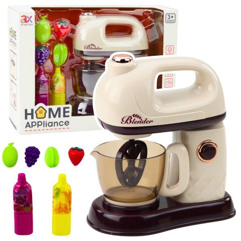 Mikser Robot Kuchenny Dla Dzieci Owoce Soki Światła Dźwięki Biały