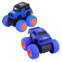 Autko Terenowe Wspinaczkowe Z Napędem Żółty Niebieski