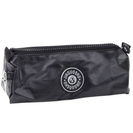 Piórnik Szkolny Organizer Jednokomorowy Czarny 21,5cm