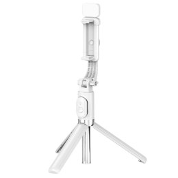 Selfie Stick Statyw Na Telefon Pilot Na Bluetooth Uchwyt ZS8 Biały
