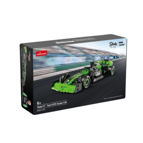 Klocki Zestaw Bolid KICK Sauber C44 F1 Stake 1:24 Rastar 25012