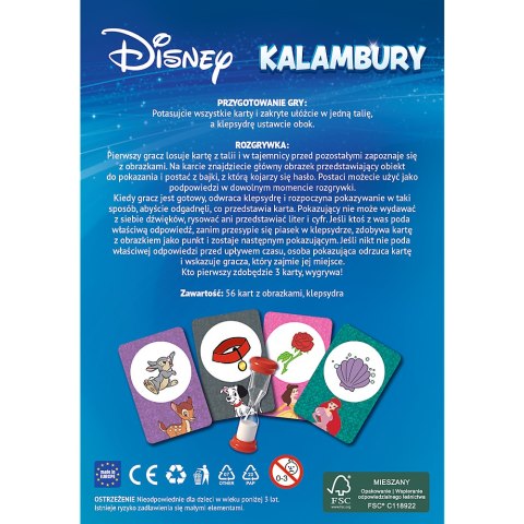 Gra podróżna Kalambury Disney Trefl 02687