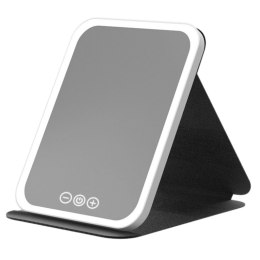 Lusterko Led Etui Z Podstawką 3 Tryby Oświetlenia Regulacja Jasności 18,5cm