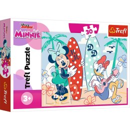 Puzzle - 30 - Kolorowa Minnie - Disney - Trefl 18302