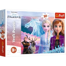Puzzle - 30 - Odwaga sióstr - Disney Kraina Lodu II - Trefl 18253