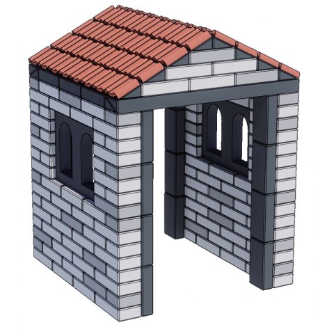 CLASSIC WORLD EDU Mega Klocki Konstrukcyjne z Miękkiej Pianki EVA - Dach do Budowania