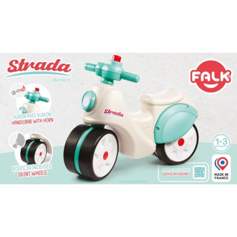 FALK Jeździk Scooter Strada Retro Ciche Opony od 1 Roku