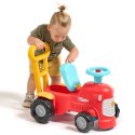 FALK Maurice Traktorek Jeździk Czerwony Pchacz Odpychacz Schowek od 1 roku