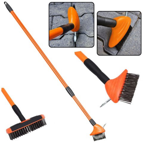 Szczotka Druciana Do Czyszczenia Fug Kostki Brukowej Skrobak