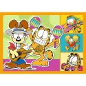 Puzzle - 4w1 (35, 48, 54, 70) - Garfield Kocha lasanię - Trefl 34673
