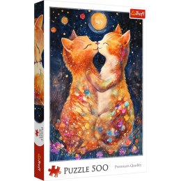 Puzzle - 500 - Pocałunek w Świetle księżyca - Trefl 37546
