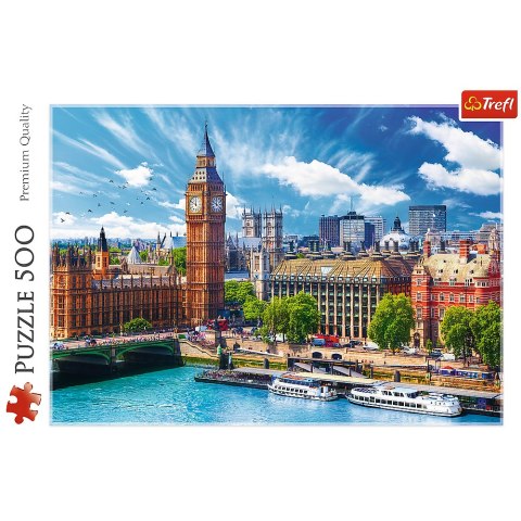 Puzzle - 500 - Słoneczny Londyn - Trefl 37329