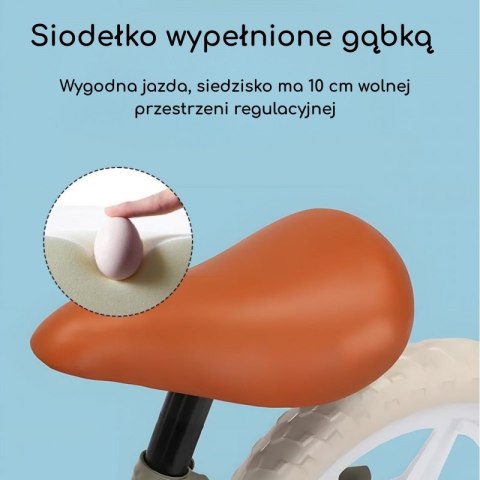 WOOPIE Rowerek Biegowych Dziecięcy Pomarańczowy - Lekki, Bezpieczny, Wytrzymały