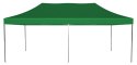 Pawilon handlowy ekspresowy - 3x6 m - zielony