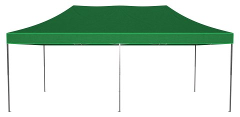 Pawilon handlowy ekspresowy - 3x6 m - zielony