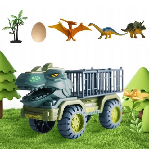 WOOPIE Ciężarówka Dinozaur Transporter Figurki