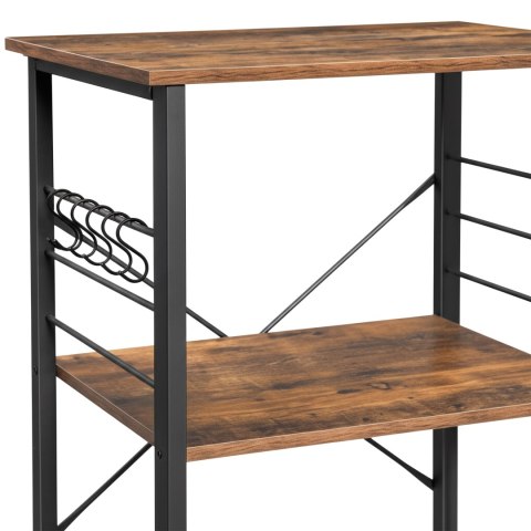 Regał na kółkach mobilny SAMBOR rustic