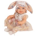 WOOPIE ROYAL Lalka Bobas 24 cm w Sukience i Czapeczce Króliczka