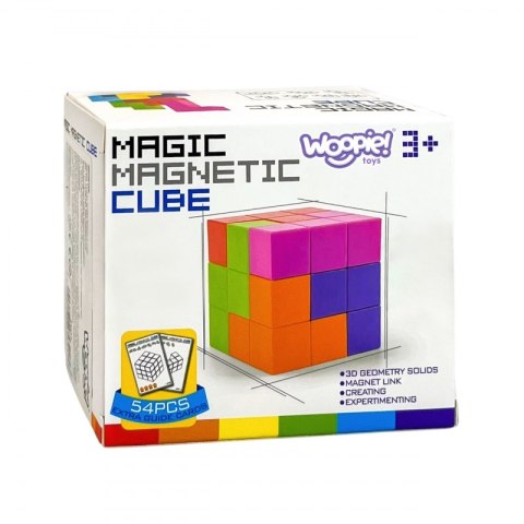 WOOPIE Układanka Kostka Tetris Z Zestawem Kart