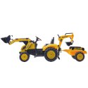 FALK Traktor KOMATSU na Pedały Koparka Łyżka Przyczepka od 2 lat