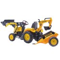 FALK Traktor KOMATSU na Pedały Koparka Łyżka Przyczepka od 2 lat
